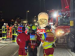 Hessen: Auto stürzt in den Main – fünf Verletzte