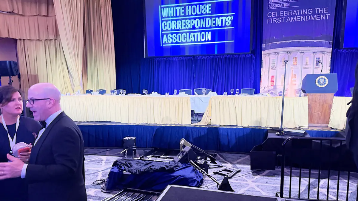 Schütze festgenommen: Schüsse bei Presse-Dinner - Trump in Sicherheit gebracht