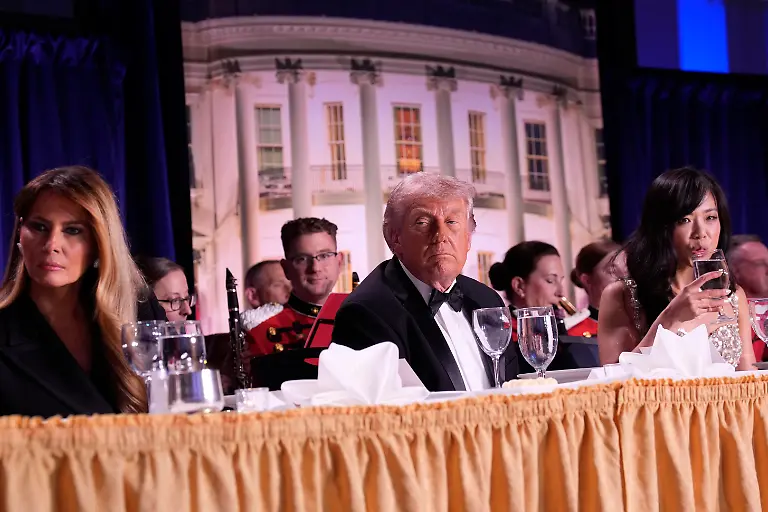 US-President-Donald-Trump-and-First-lady-Melania-Trump-participate-in-the-White-House-Correspondents-Association-Dinner-in-Washington-on-April-25-2026