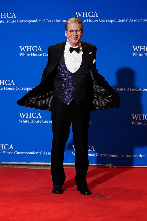 Treasury-Secretary-Scott-Bessent-poses-for-photographers-at-the-annual-White-House-Correspondents-Association-Dinner-Saturday-April-25-2026-in-Washington