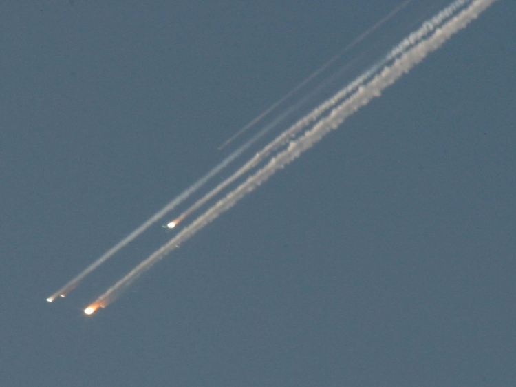 Am 1. April 2003 verglüht die "Columbia" beim Wiedereintritt in die Atmosphäre.
