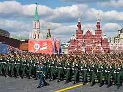 Bild: Furcht vor ukrainischen Drohnen: Militärparade in Moskau findet ohne Panzer und Raketen statt
