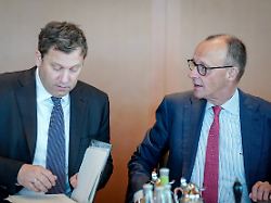 Diskussionen in der Koalition: Merz will was klarstellen: "Ich brülle niemanden an"