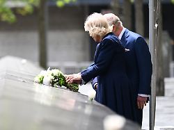 Gedenken für 9/11-Opfer: Charles und Camilla statten New York bewegenden Besuch ab