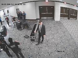 Auch Aufnahmen vom Vortag: Video von Überwachungskameras zeigt Angriff bei Gala-Dinner