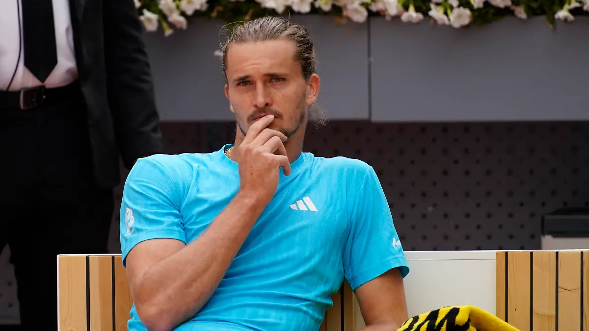 Tennis-Madrid-Open-Park-Manzanares-Madrid-Spain-May-3-2026-Germany-s-Alexander-Zverev-looks-dejected-after-losing-the-men-s-final-to-Italy-s-Jannik-Sinner-REUTERS-Ana-Beltran