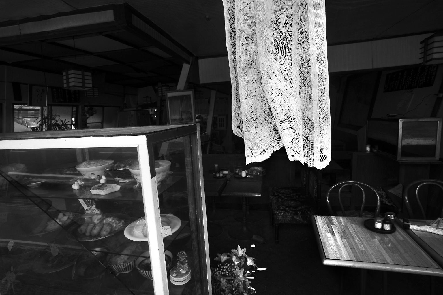 Der AP-Fotograf David Guttenfelder ist in die evakuierte Zone rund um das havarierte Atomkraftwerk Fukushima gereist. 