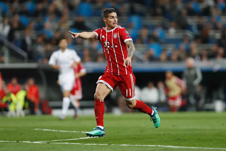James-Rodriguez-Bayern-MAY-1-2018-Football-Soccer-UEFA-Champions-League-Semi-finals-2nd-leg-match-between-Real-Madrid-CF-2-2-FC-Bayern-Munchen-at-the-Santiago-Bernabeu-Stadium-in-Madrid-Spain-NOxTHIRDxPARTYxSALES