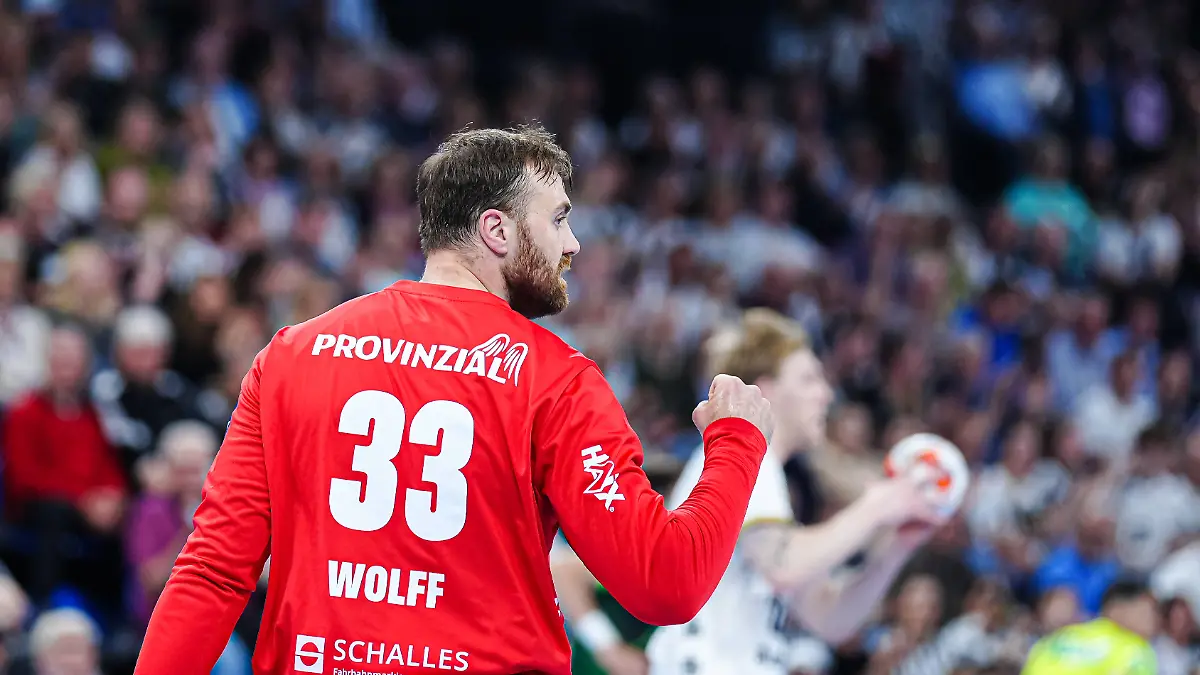 Jubel-nach-Parade-Andreas-Wolff-THW-Kiel-33-GER-THW-Kiel-vs-RK-Nexe-Handball-EHF-European-League-Viertelfinale-Rueckspiel-Saison-2025-2026-05-05-2026-GER-THW-Kiel-vs-RK-Nexe-Handball-EHF-European-League-Viertelfinale-Rueckspiel-Saison-2025-2026-05-05