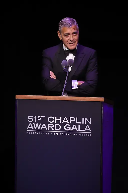 NEW-YORK-NEW-YORK-APRIL-27-George-Clooney-speaks-onstage-during-the-51st-Chaplin-Award-Gala-honoring-George-Clooney-at-Alice-Tully-Hall-Lincoln-Center-on-April-27-2026-in-New-York-City