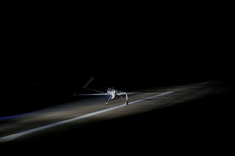 A-long-range-drone-An-196-Liutyi-of-the-Defence-Intelligence-of-Ukraine-accelerates-before-takeoff-in-undisclosed-location-Ukraine-Feb-28-2025