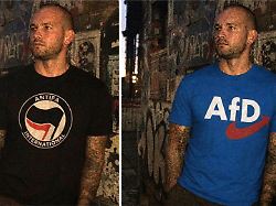 Typische KI-Merkmale: Fake-Fotos sollen Leipzig-Attentäter in Antifa- und AfD-Kontext zeigen