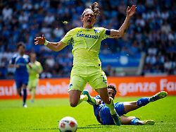 Fussball Maenner 2 Bundesliga 1 FC Magdeburg Hertha BSC 32 Spieltag Avnet Arena Fabian Reese R Hertha BSC Im Zweikampf Mit Herbert Bockhorn 1 FC Magdeburg
