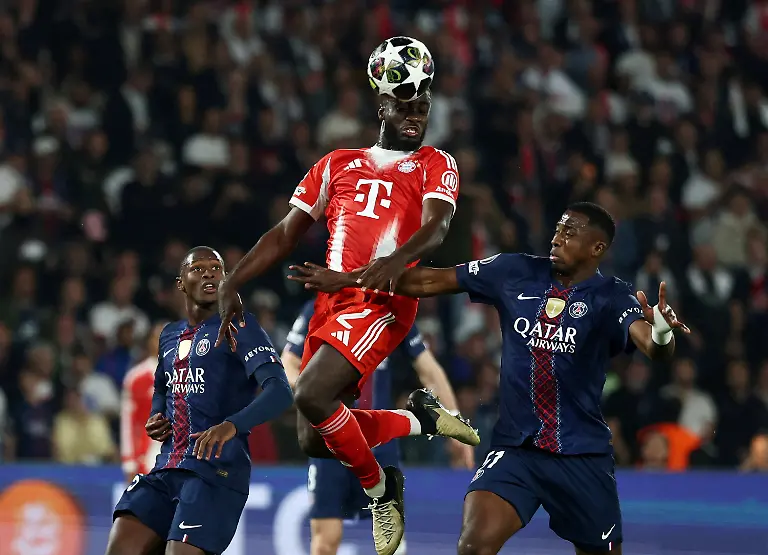 Soccer-Football-UEFA-Champions-League-Semi-Final-First-Leg-Paris-St-Germain-v-Bayern-Munich-Parc-des-Princes-Paris-France-April-28-2026-Bayern-Munich-s-Dayot-Upamecano-scores-their-third-goal-REUTERS-Gonzalo-Fuentes-TPX-IMAGES-OF-THE-DAY