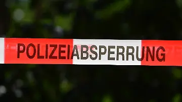 Polizeiabsperrung