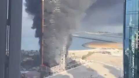Dubai Feuer
