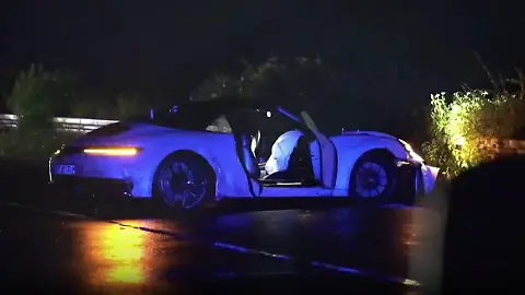 Porsche-Unfall