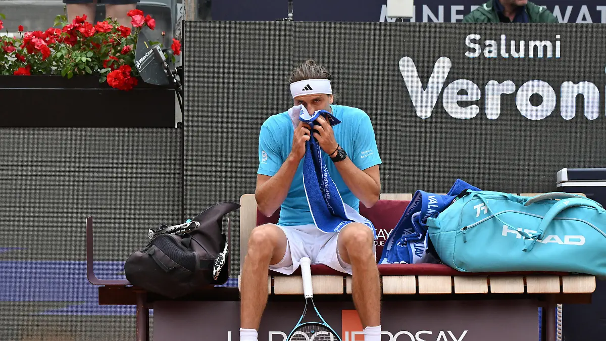 Foro-Italico-Rome-Italy-Alexander-Zverev-GER-in-action-during-men-s-singles-match-at-the-Internazionali-BNL-d-Italia-at-Foro-Italico-in-Rome