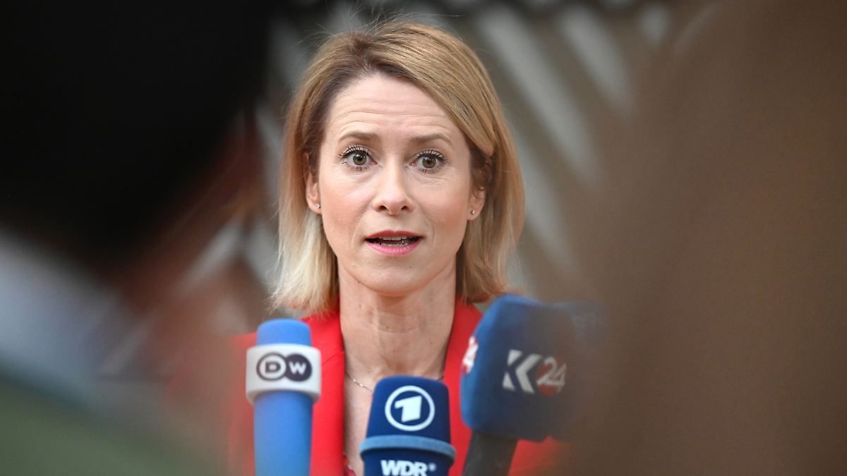 Kallas does not want to see Schröder at the negotiating table