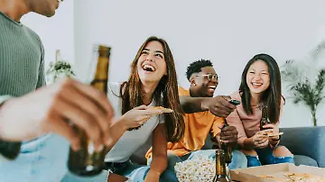 ESC Party mit Freunden