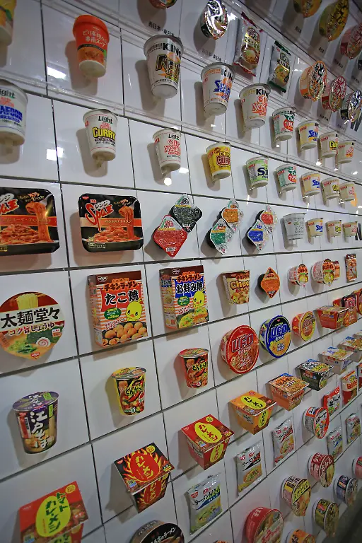 Noodles-display-in-Instant-Ramen-Museum-OSAKA-JAPAN-OCT-21-noodles-display-in-Instant-Ramen-Museum-in-osaka-on-21-october-2014