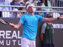 Aus Im Achtelfinale Von Rom Alexander Zverev Hadert Mit Seinem Spiel