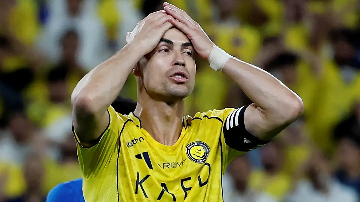 Soccer-Football-Saudi-Pro-League-Al-Nassr-v-Al-Hilal-Al-Awwal-Park-Riyadh-Saudi-Arabia-May-12-2026-Al-Nassr-s-Cristiano-Ronaldo-reacts-REUTERS-Hamad-I-Mohammed-TPX-IMAGES-OF-THE-DAY