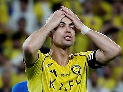 Soccer Football Saudi Pro League Al Nassr V Al Hilal Al Awwal Park Riyadh Saudi Arabia May 12 2026 Al Nassr S Cristiano Ronaldo Reacts REUTERS Hamad I Mohammed TPX IMAGES OF THE DAY