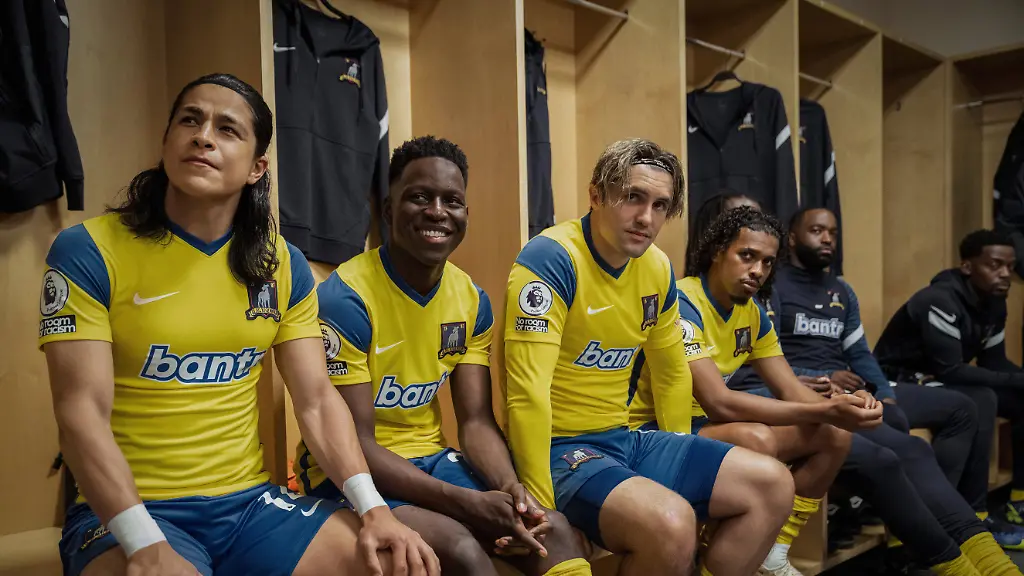 Cristo-Fernandez-Toheeb-Jimoh-Phil-Dunster-and-Moe-Hashim-UK-Cristo-Fernandez-Toheeb-Jimoh-Phil-Dunster-and-Moe-Hashim-in-a-scene-from-CApple-TV-series-Ted-Lasso-season-3-2024-LMK106-J113880-051125-Supplied-by-LMKMEDIA-Editorial-Only-Landmark-Media-is-not-the-copyright-owner-of-these-Film-or-TV-stills-but-provides-a-service-only-for-recognised-Media-outlets