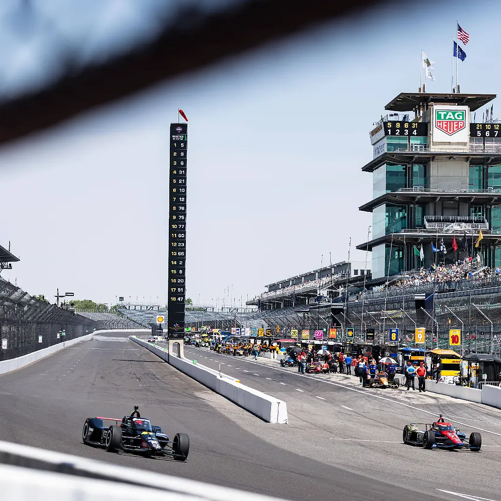May-12-2026-Speedway-Indiana-USA-MICK-SCHUMACHER-driver-of-the-No-47-Honda-for-Rahal-Letterman-Lanigan-Racing-drives-into-Turn-1-during-opening-day-of-practice-of-the-110th-Indianapolis-500-at-Indianapolis-Motor-Speedway
