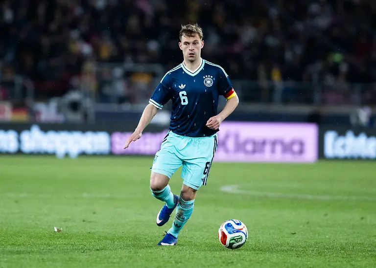 Stuttgart-MHP-Arena-30-03-2026-Joshua-Kimmich-of-Germany-runs-with-the-ball-during-the-match-friendly-match-Germany-v-Ghana