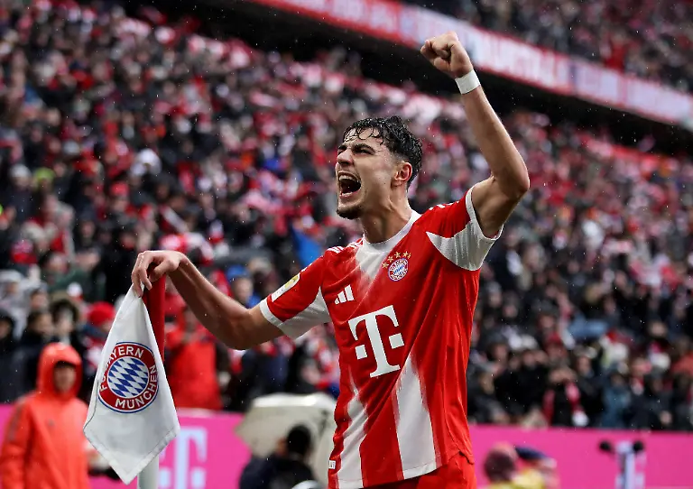Soccer-Football-Bundesliga-Bayern-Munich-v-Eintracht-Frankfurt-Allianz-Arena-Munich-Germany-February-21-2026-Bayern-Munich-s-Aleksandar-Pavlovic-celebrates-scoring-their-first-goal-REUTERS-Maryam-Majd-DFL-REGULATIONS-PROHIBIT-ANY-USE-OF-PHOTOGRAPHS-AS-IMAGE-SEQUENCES-AND-OR-QUASI-VIDEO