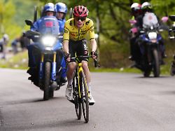 Klettershow beim Giro: Jonas Vingegaard macht es wie sein großer Rivale