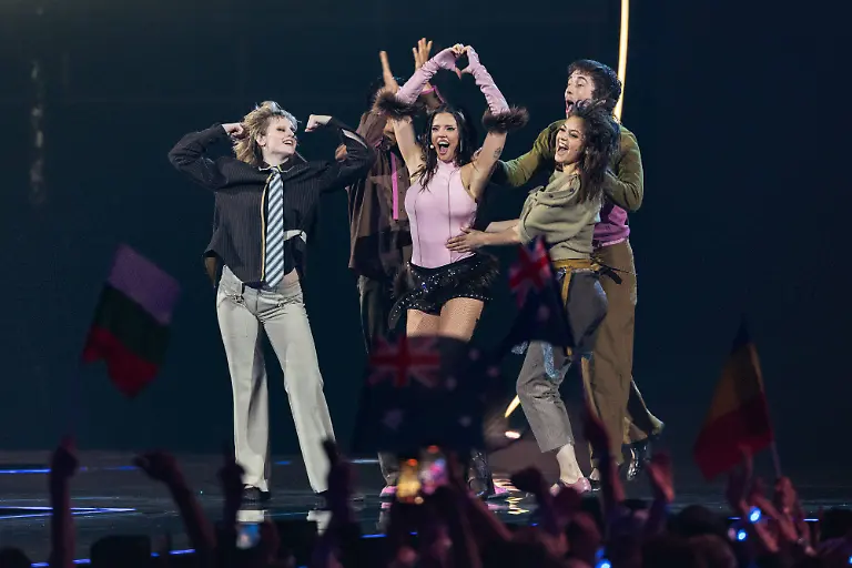 Eurovision-Song-Contest-2025-Grand-Final-16-05-2026-VIENNA-AUSTRIA-16-MAY-2026-Image-shows-the-celebration-of-Bulgaria-singer-DARA-for-Bulgaria-performing-the-song-Bangaranga-during-Eurovision-Song-Contest-2025-Grand-Final-at-Wiener-Stadthalle-on-16-05-2026-in-Vienna-Austria
