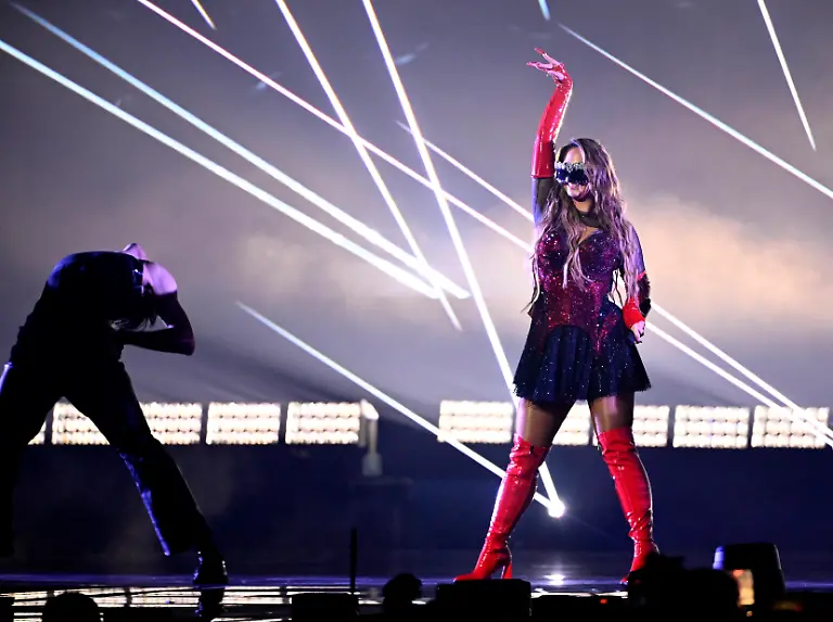 VIENNA-AUSTRIA-20260515-Felicia-representing-Sweden-with-the-song-My-System-during-the-second-rehearsal-of-the-final-of-the-70th-Eurovision-Song-Contest-ESC-at-the-Wiener-Stadthalle-in-Vienna-Austria-Friday-May-15-2026