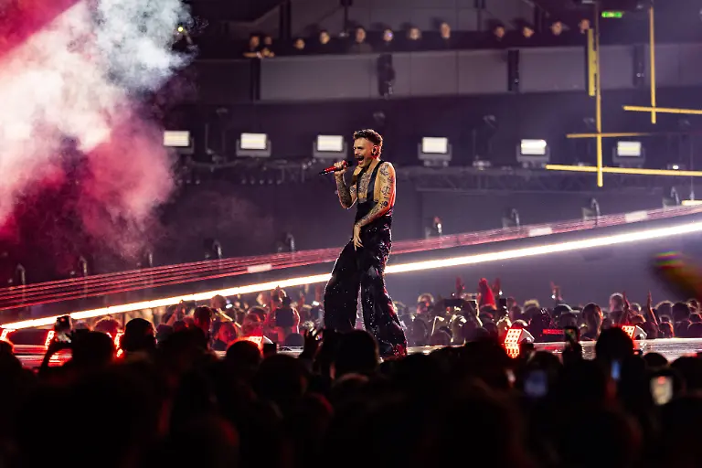 Eurovision-Song-Contest-2025-Dress-Rehearsal-3-of-Grand-Final-16-05-2026-VIENNA-AUSTRIA-16-MAY-2026-Image-shows-Norway-artist-JONAS-LOVV-for-Norway-performing-the-song-YA-YA-YA-during-Eurovision-Song-Contest-2025-Dress-Rehearsal-3-of-Grand-Final-at-Wiener-Stadthalle-on-16-05-2026-in-Vienna-Austria