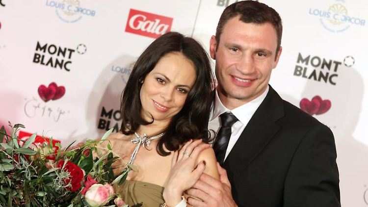 Ein tolles Paar: Vitali und Natalia Klitschko.