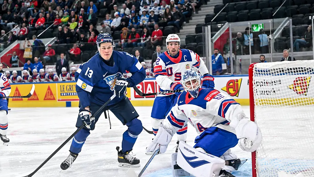 ZURICH-SWITZERLAND-MAY-18-Jesse-Puljujarvi-of-Finland-in-action-against-goalkeeper-Joseph-Woll-of-United-States-and-Justin-Faulk-of-United-States-during-the-2026-IIHF-Ice-hockey-Eishockey-World-Championship-WM-Weltmeisterschaft-Switzerland-game-between-Finland-and-USA-at-Swiss-Life-Arena-on-May-18-2026-in-Zurich-Zurich-Zurich-Swiss-Life-Arena-Zurich-Switzerland-ZURICH-SWITZERLAND-MAY-18-Jesse-Puljujarvi-of-Finland-in-action-against-goalkeeper-Joseph-Woll-of-United-States-and-Justin-Faulk-of-United-States-during-the-2026-IIHF-Ice-Hockey-World-Championship-Switzerland-game-between-Finland-and-USA-at-Swiss-Life-Arena-on-May-18-2026-in-Zurich-Zurich-Zurich-Swiss-Life-Arena-Zurich-Switzerland-Copyright-xJustPictures