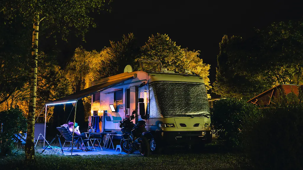 Camping-Fernsehen