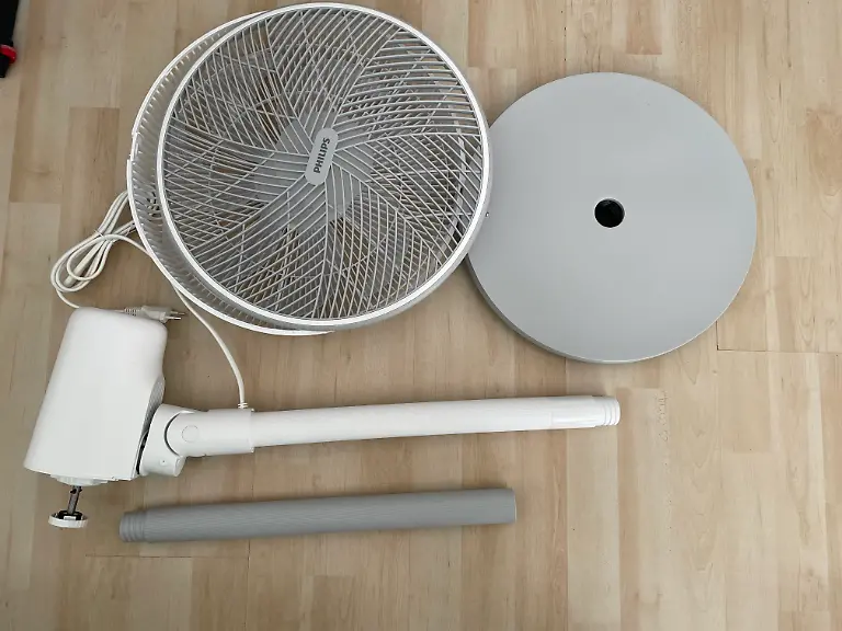 Standventilatoren Test Einzelteile Philips wenig
