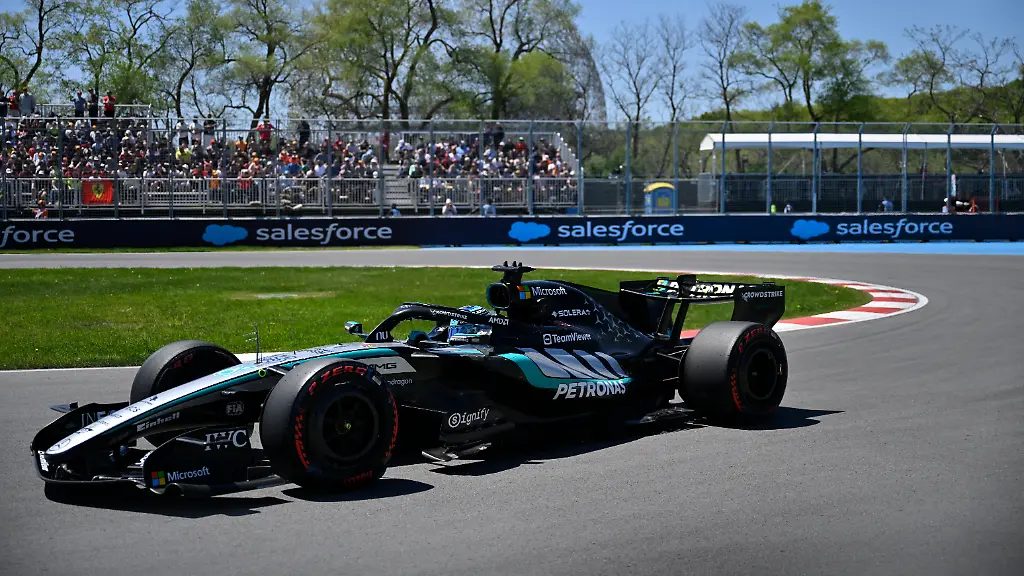 Formula-One-F1-Canadian-Grand-Prix-Circuit-Gilles-Villeneuve-Montreal-Quebec-Canada-May-22-2026-Mercedes-George-Russell-during-practice-REUTERS-Jennifer-Gauthier