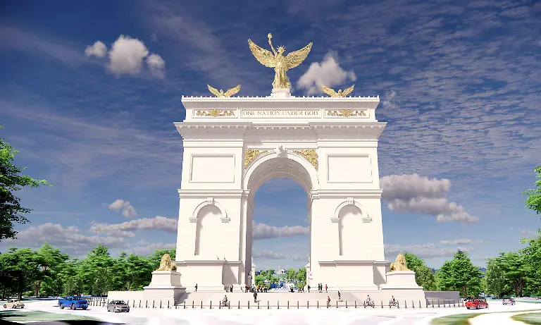 An-artist-s-rendering-of-U-S-President-Donald-Trump-s-proposed-Independence-Arch-is-seen-in-this-handout-obtained-on-April-10-2026-U-S