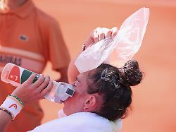 Viele Spieler haben Probleme: Extreme Hitze bei French Open brät die Tennis-Profis