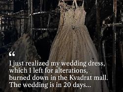 "Du kannst meins haben!": In der Ukraine gilt: Brautkleid bleibt nicht Brautkleid