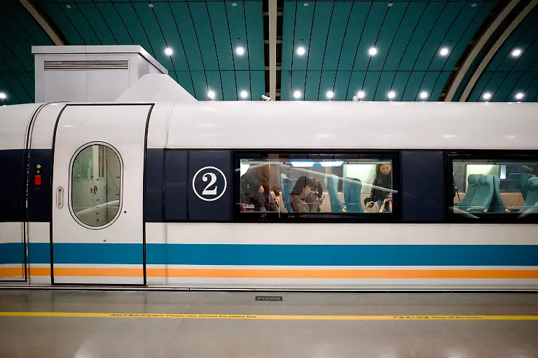 A-general-view-showing-the-passengers-in-the-Shanghai-maglev-train-on-November-30-2025-in-Shanghai-China