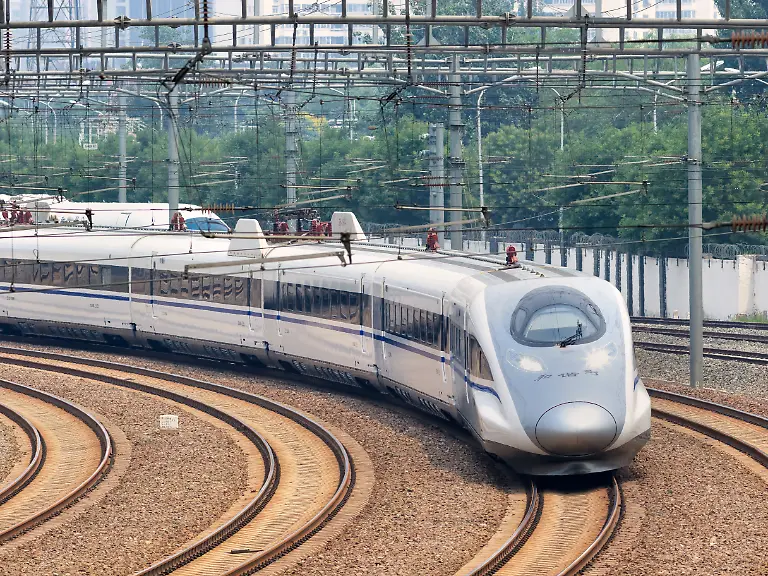 Bullet-train-departs-from-Beijing-China-BEIJING-JUNE-5-2016-Bullet-train-departs-from-Beijing-Past-10-years-China-built-20-000km-high-speed-rail-20-urban-public-transport-systems-countless-roads-and-highways-and-dozens-new-airports