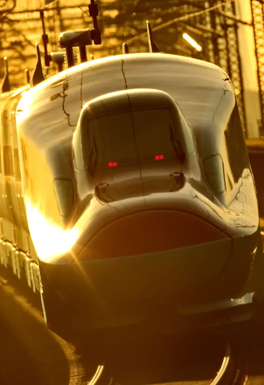 TOKYO-JAPAN-JANUARY-28-A-E6-Shinkansen-bullet-train-runs-Ueno-and-Omiya-stations-on-January-28-2016-in-Tokyo-Japan