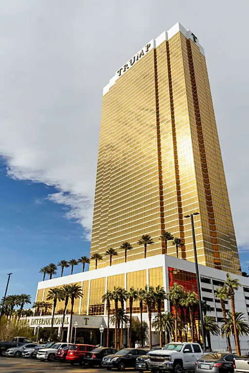 A-view-of-the-Trump-International-Hotel-Las-Vegas-on-the-world-famous-Las-Vegas-strip-on-February-14-2025