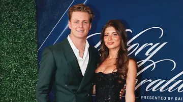 Mick Schumacher und Clara Ramos