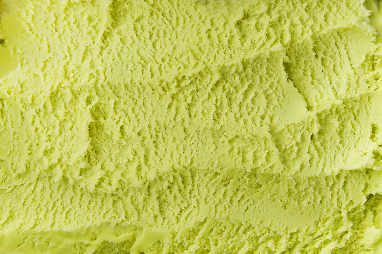 Pistachio-ice-cream-detailed-macro-texture-Texture-pistachio-ice-cream-Top-view-Food-concept-Blank-for-design